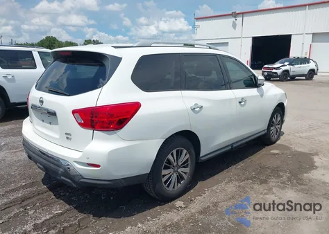2018 Nissan Pathfinder Sv z USA, uszkodzony, nr VIN 5N1DR2MM7JC625099